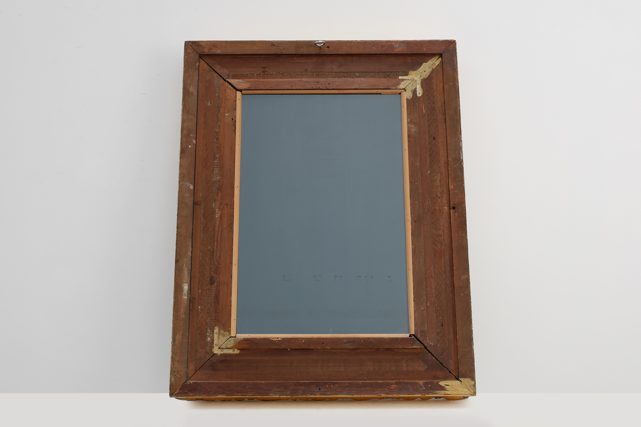 Baroque style giltwood mirror with acanthus carvings, France ca. 1880thumbnail